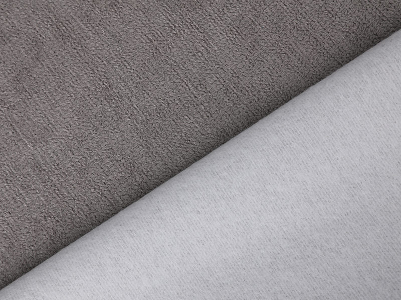 Superweiche Polsterstoffe aus einfarbigem Polyester-Samt für Sofas